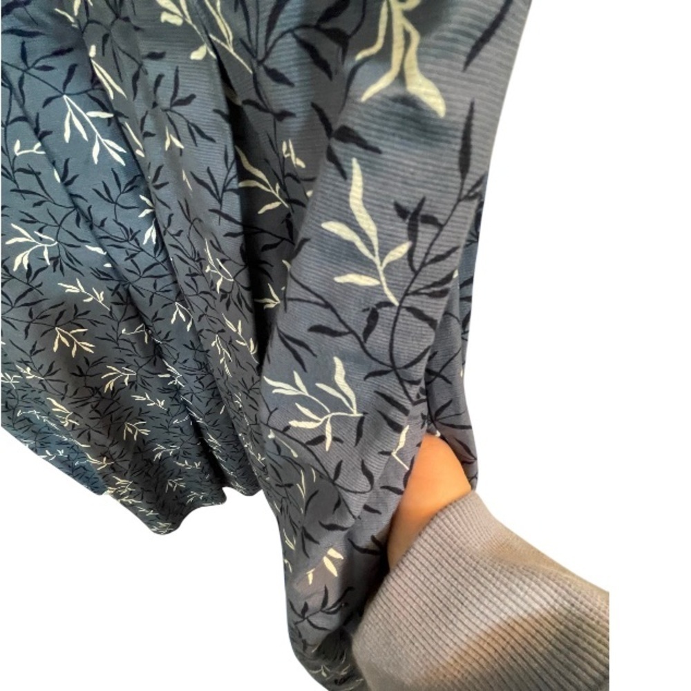 Gap Designed and Crafted Dress Fit & Flare Pockets- Women’s 6- Bamboo Leaf Print - Picture 5 of 13